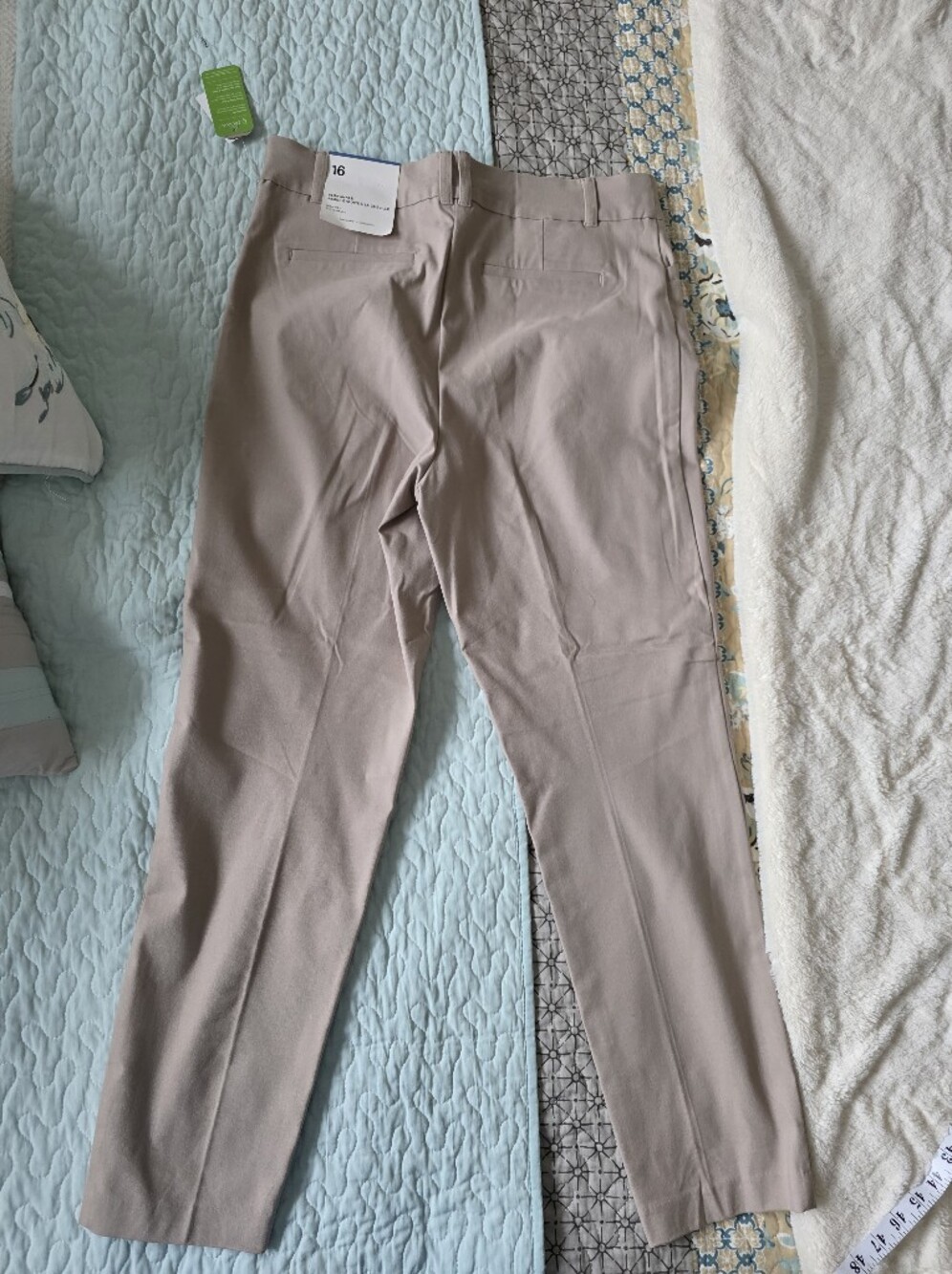 NWT Classic Slim Dress Pants - Tan